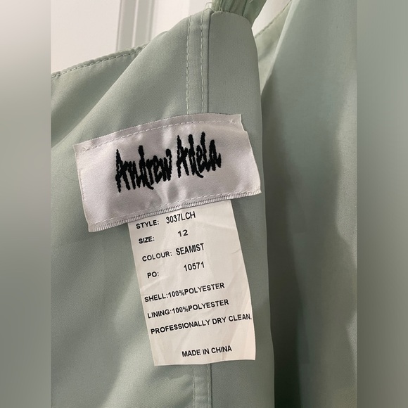 Andrew Adela Bridesmaid Gown - size 12 - Picture 3 of 5